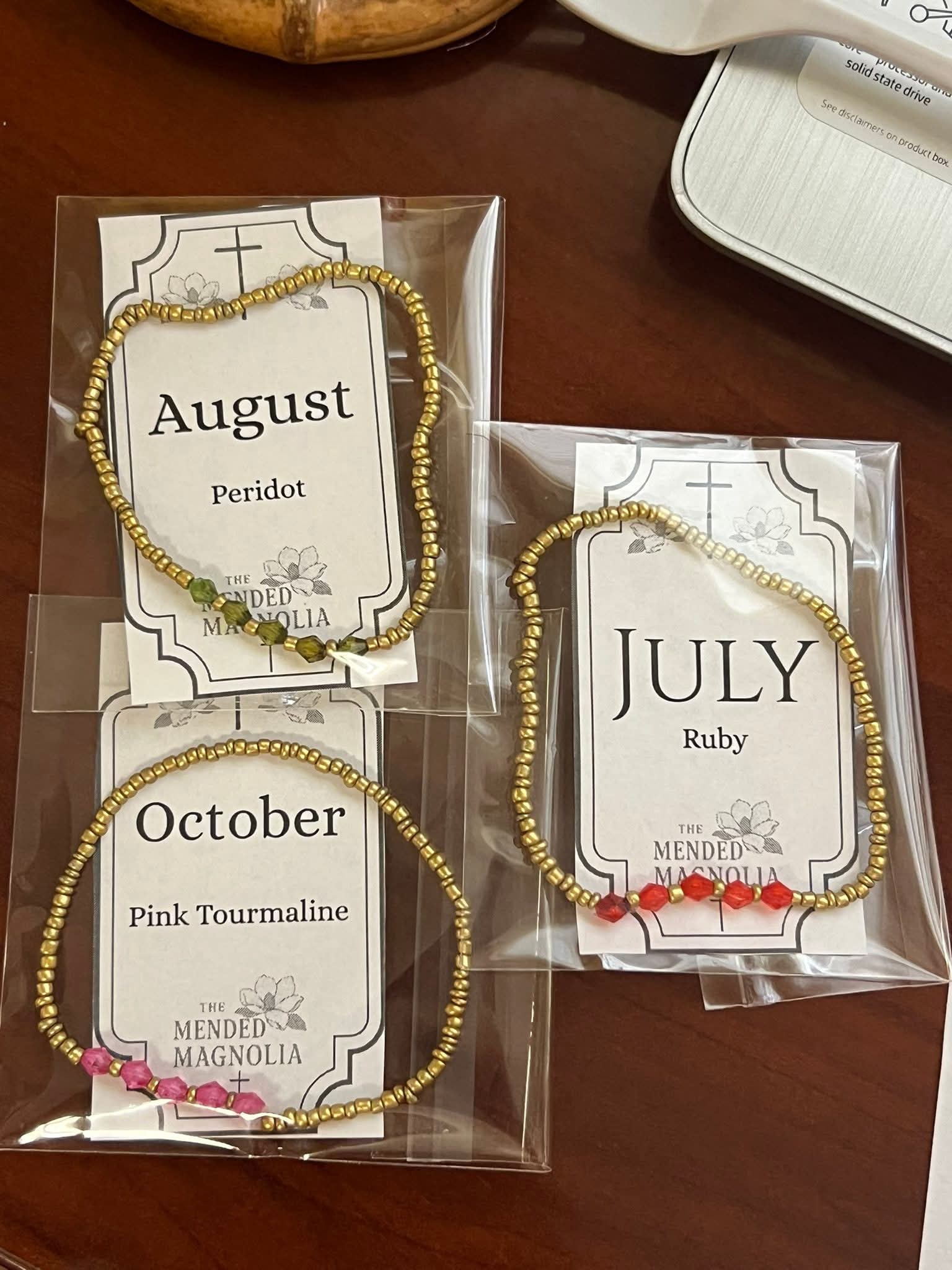 Birthstone Bracelets